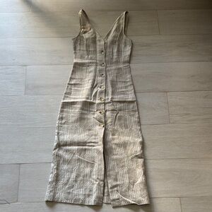 Paloma Wool Button-Down Linen Dress